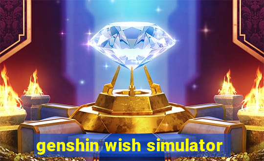 genshin wish simulator